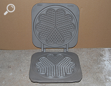 Antikes Waffeleisen