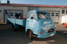 Fertiger Hanomag-Oldtimer